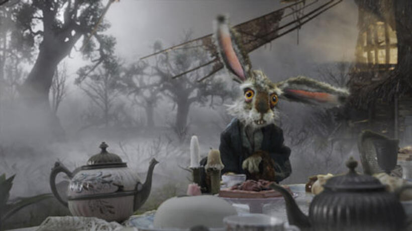 March Hare in "Alice in Wonderland."