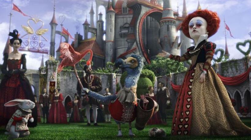 A scene from "Alice in Wonderland: An IMAX 3D Experience."