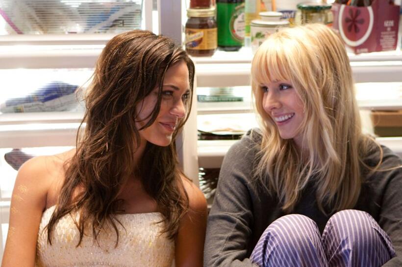 Odette Yustman and Kristen Bell in "You Again."
