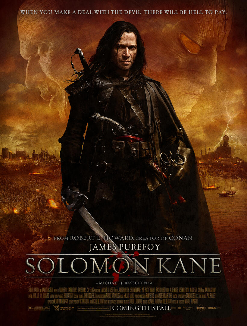 Poster art for "Solomon Kane."