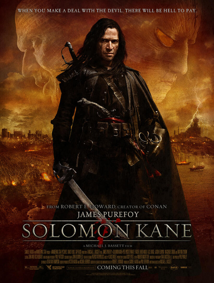 Poster art for "Solomon Kane."