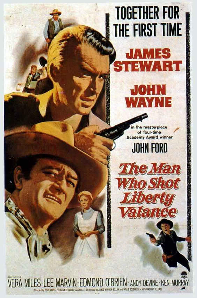 Poster art for "The Man Who Shot Liberty Valance."