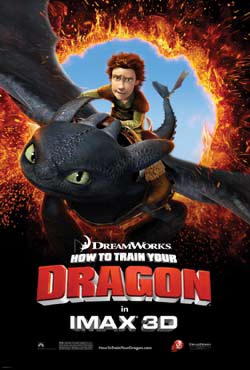 Poster art for "How to Train Your Dragon: An IMAX 3D Experience." 