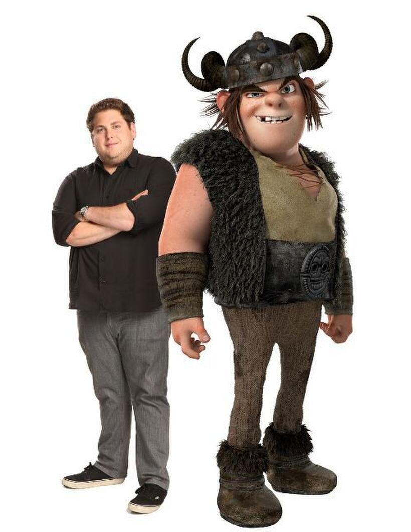 Jonah Hill voices Snotlout in "How to Train Your Dragon: An IMAX 3D Experience."
