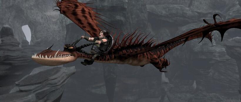 Jonah Hill voices Snotlout in "How to Train Your Dragon."
