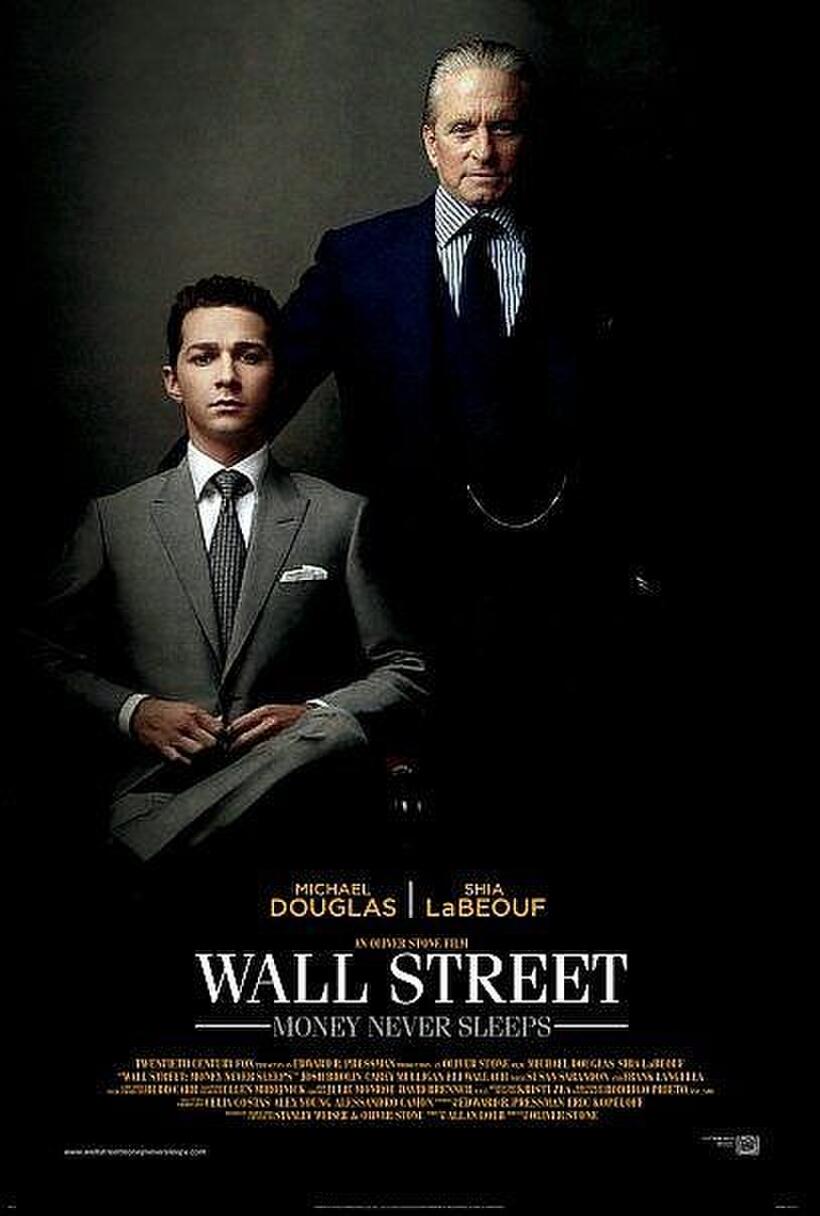 Poster art for "Wall Street: Money Never Sleeps."