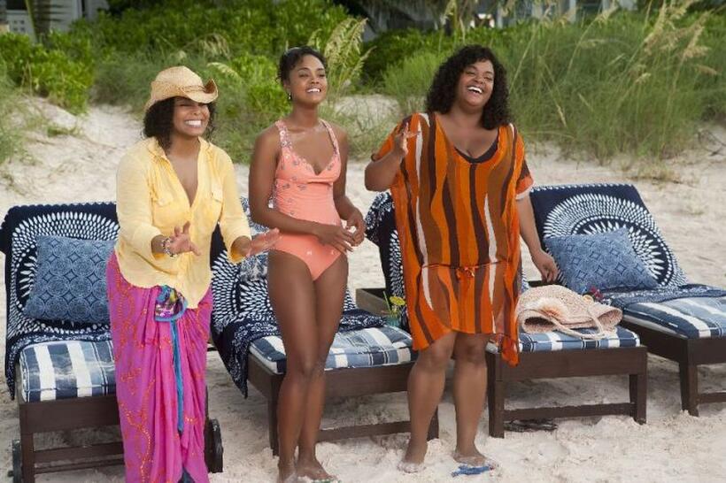 Janet Jackson as Patricia, Sharon Leal as Dianne and Jill Scott as Sheila in "Tyler Perry's Why Did I Get Married Too?"