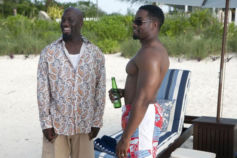 Richard T. Jones as Mike and Michael Jai White as Marcus in "Tyler Perry's Why Did I Get Married Too?"