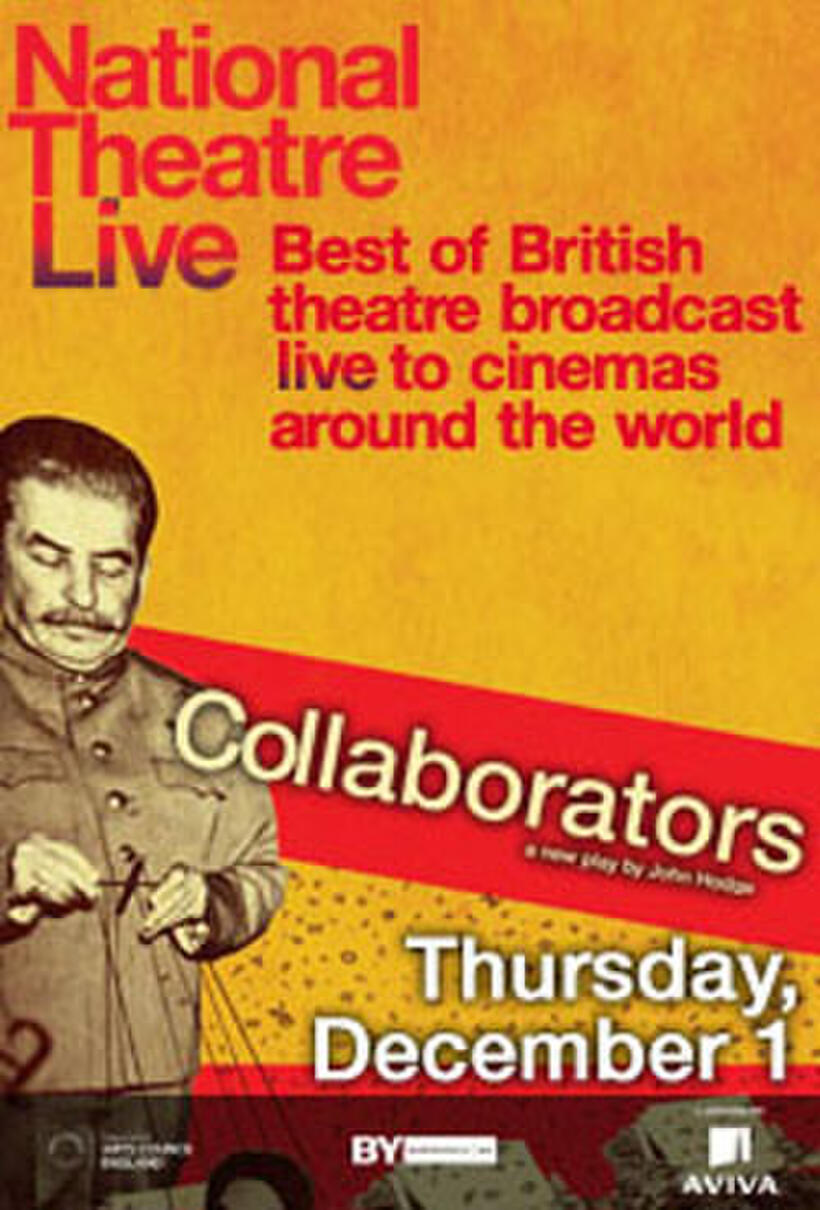 Poster art for "National Theater Live: Collaborators."