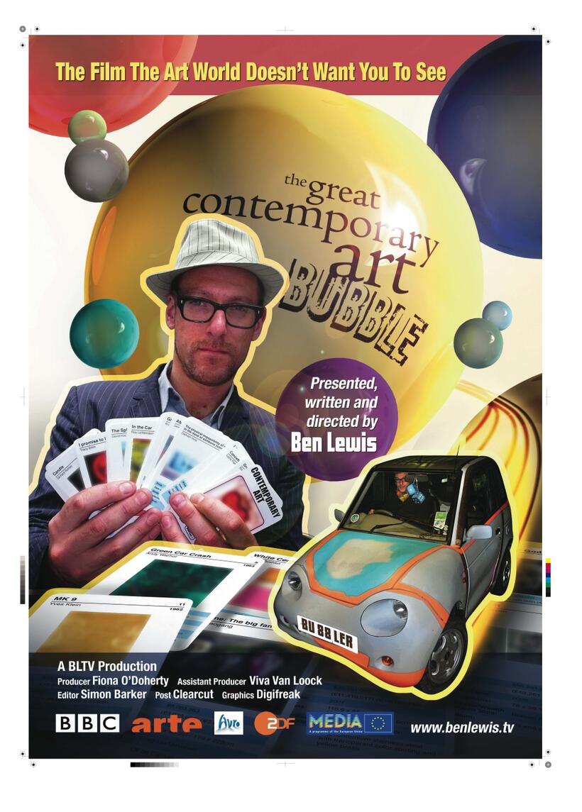Poster art for "The Great Contemporary Art Bubble."
