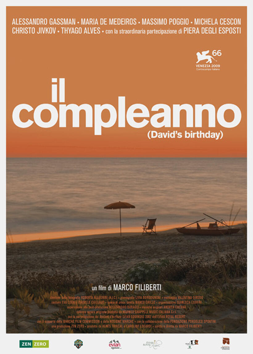 Poster art for "David's Birthday."