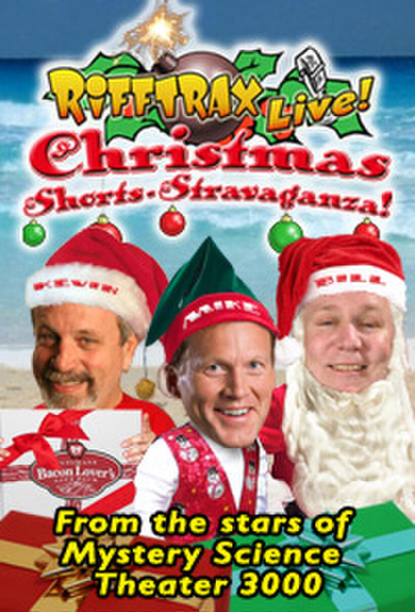Poster art for "RiffTrax LIVE: Christmas Shorts – Stravaganza!"