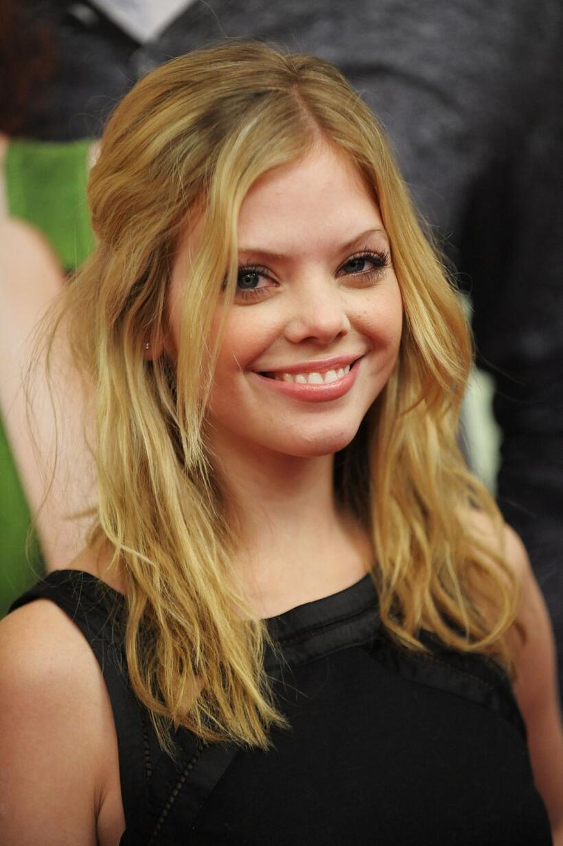 Dreama Walker at the New York premiere of "Leap Year."