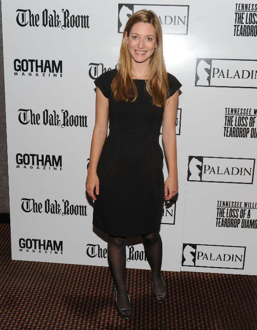 Zoe Perry at the New York premiere of "The Loss of a Teardrop Diamond."