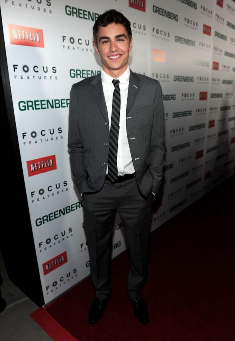Dave Franco at the California premiere of "Greenberg."