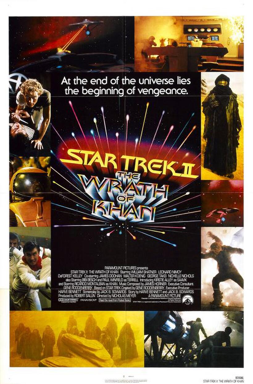 Poster art for "Star Trek II."