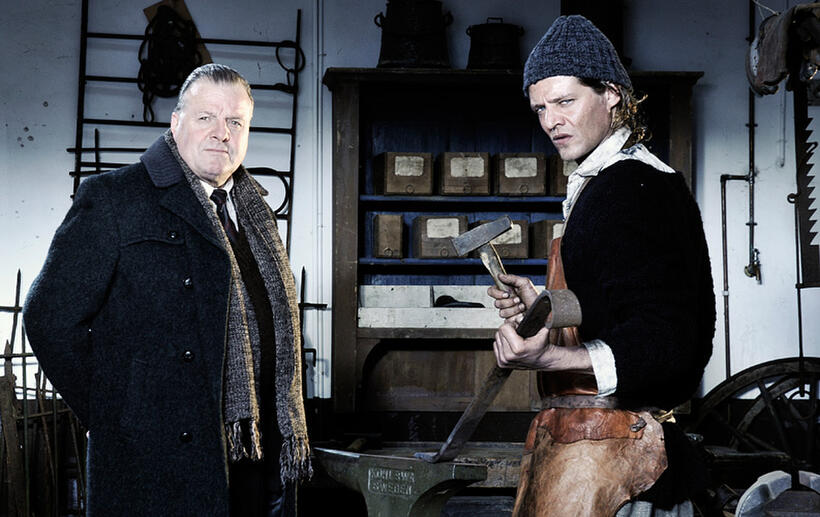 Ad van Kempen as Schafter and Tygo Gernandt as Bertus in "Winter in Wartime."