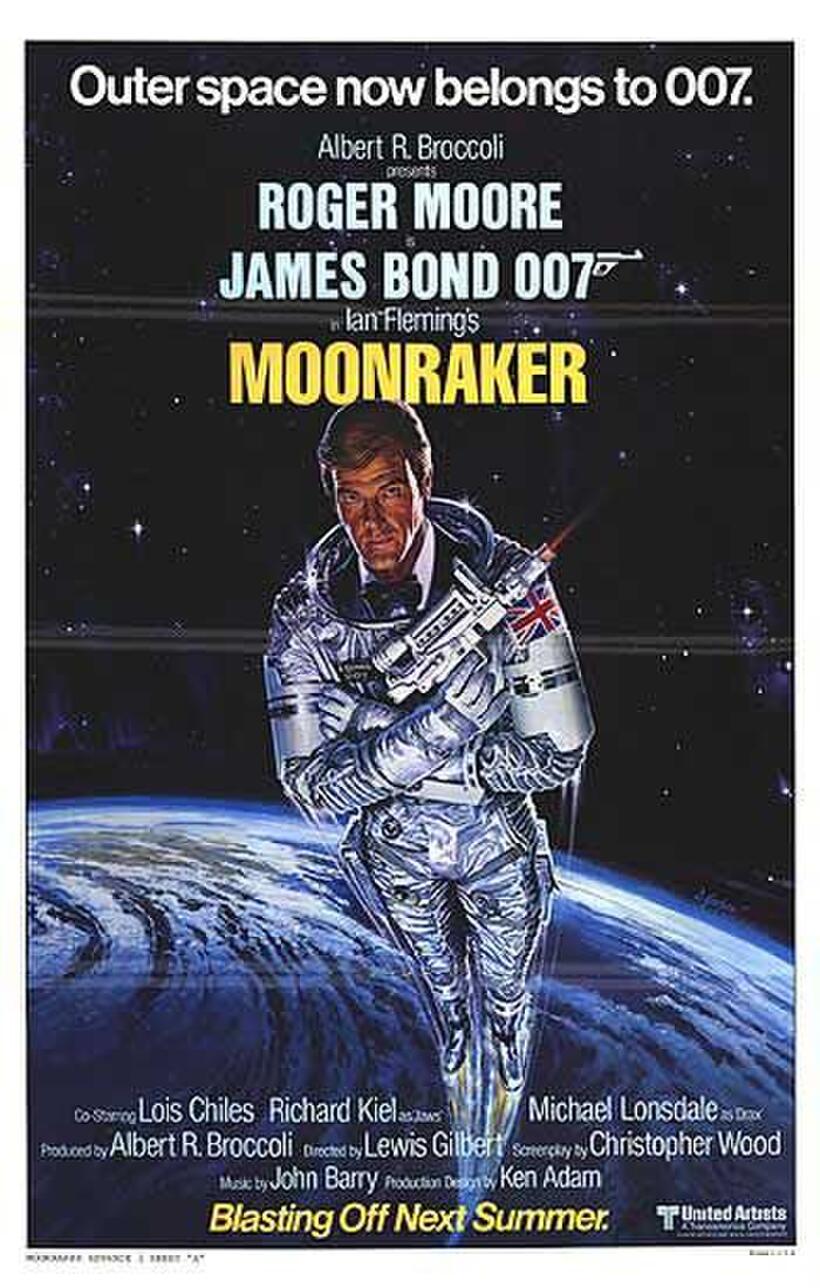 Poster art for "Moonraker."