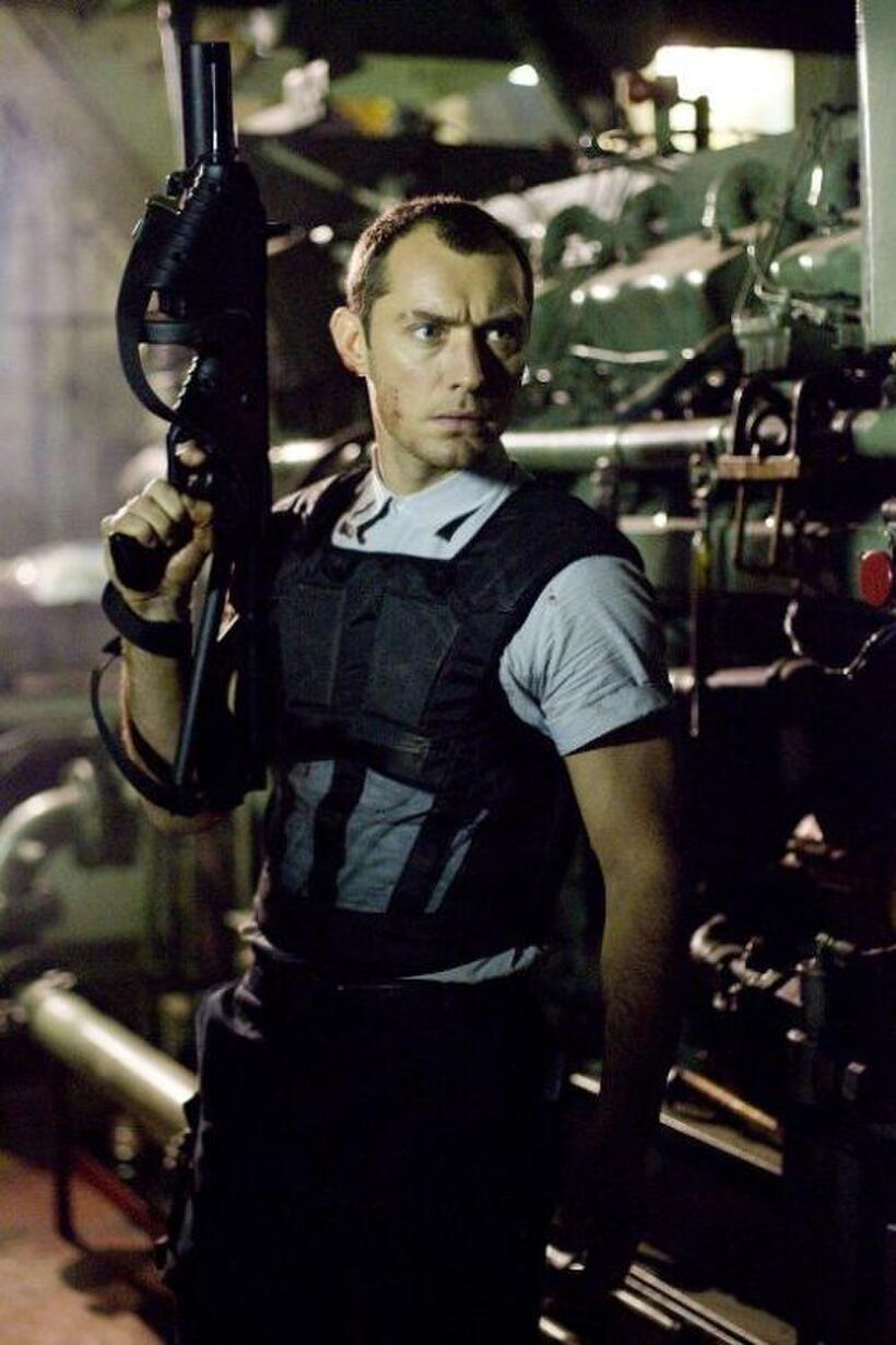 Jude Law as Remy in "Repo Men."