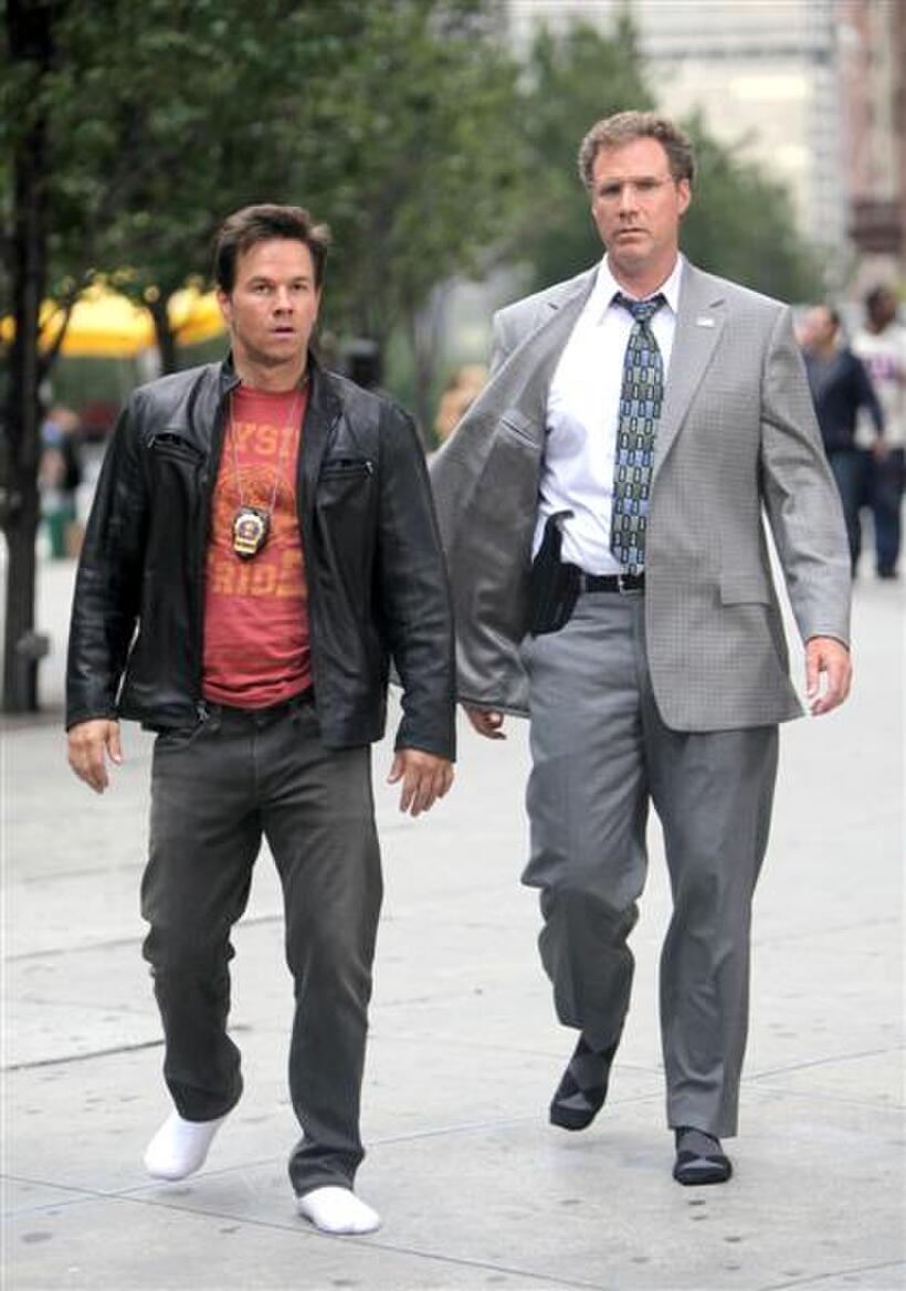 Mark Wahlberg and Will Ferrell in "The Other Guys."