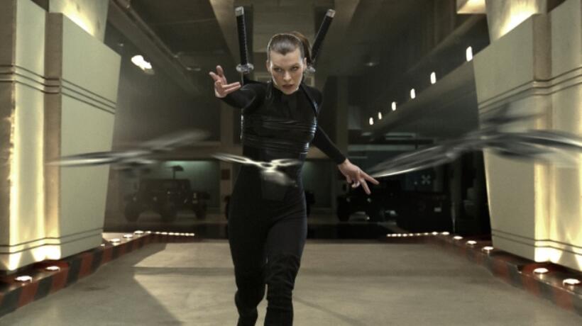 Milla Jovovich in "Resident Evil: Afterlife."