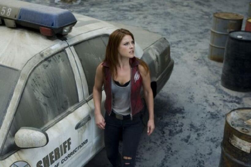 Ali Larter in "Resident Evil: Afterlife."