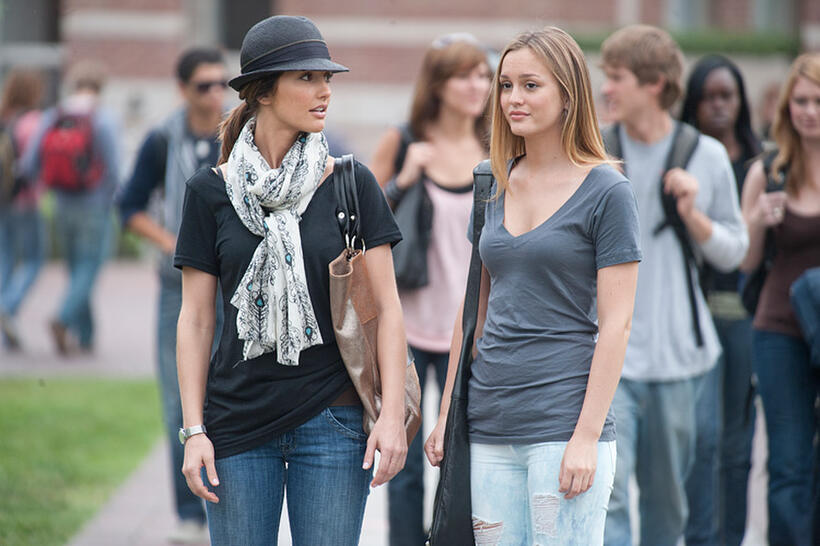 Minka Kelly and Leighton Meester in "The Roommate."