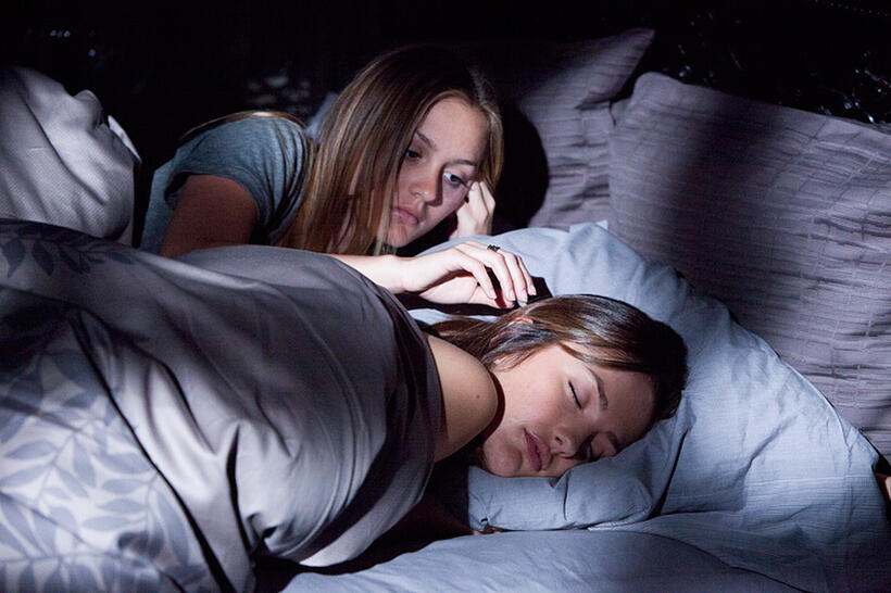 Leighton Meester and Minka Kelly in "The Roommate."