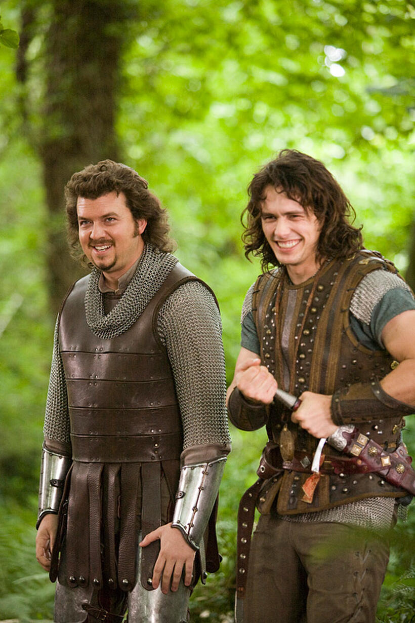 Danny R. McBride as Thadeous and James Franco as Fabious in "Your Highness."