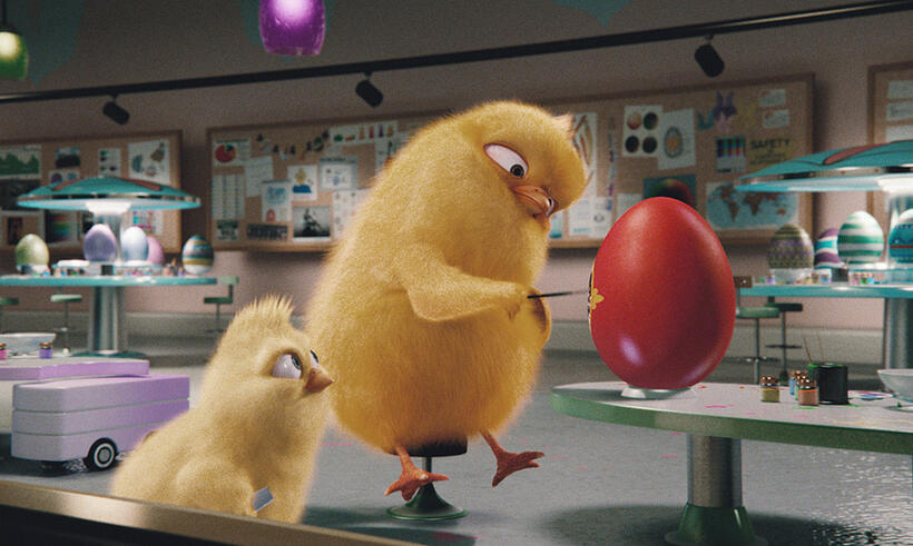 Phil voiced by Hank Azaria and Carlos voiced by Hank Azaria in "Hop."