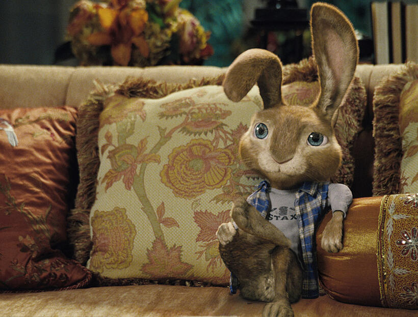 E.B. voiced by Russell Brand in "Hop."