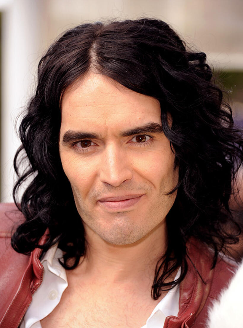 Russell Brand at the California premiere of "Hop."