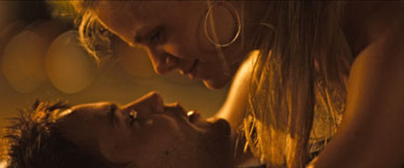 Taylor Kitsch and Brooklyn Decker in "Battleship."