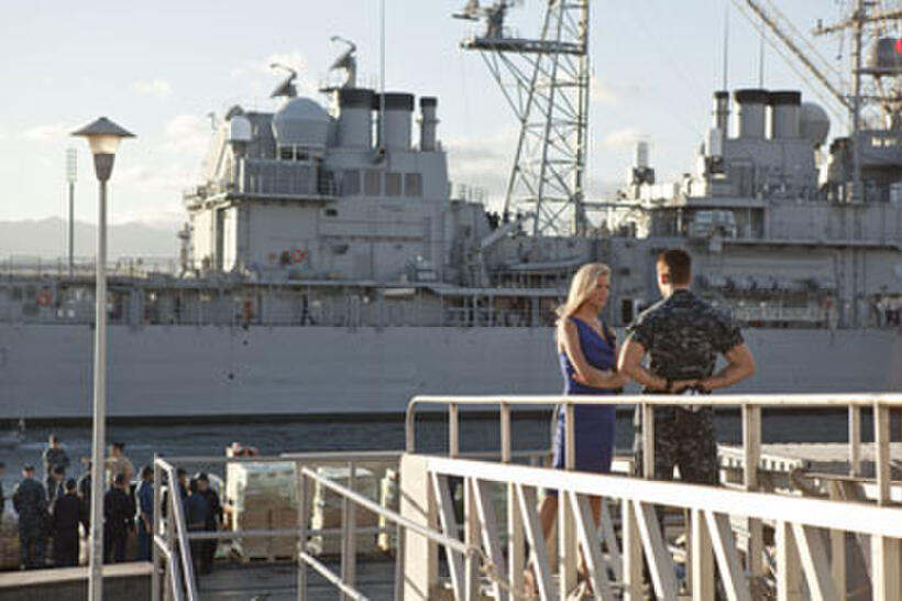 A scene from "Battleship."