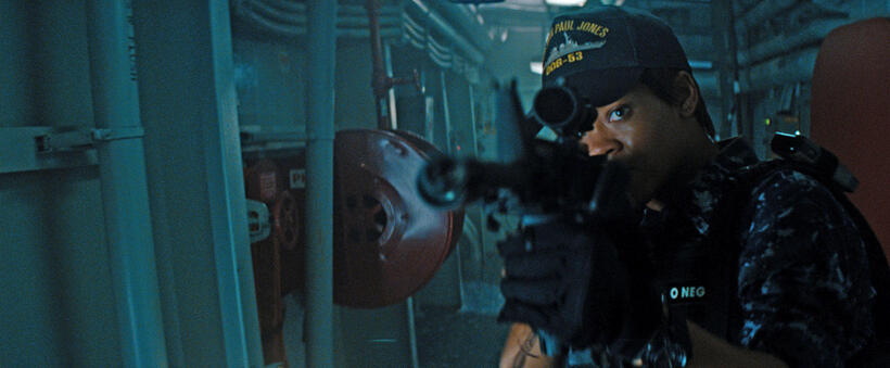 Rihanna as Petty Officer Raikes in "Battleship."