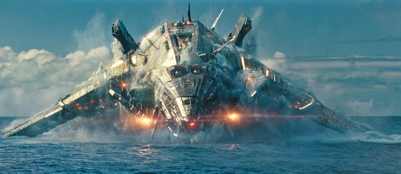 A scene from "Battleship."