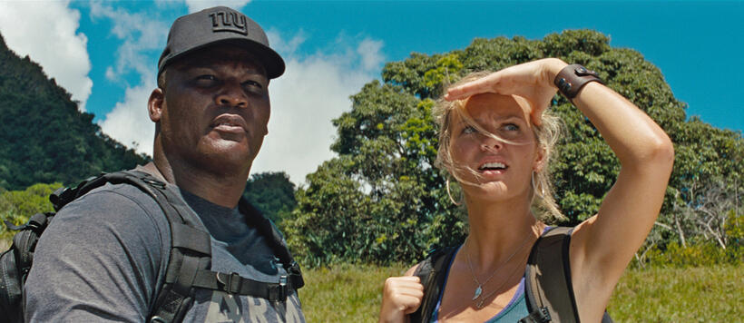 Gregory D. Gadson as Mick and Brooklyn Decker as Sam Shane in "Battleship."
