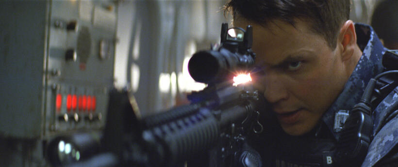 Taylor Kitsch as Hopper in "Battleship."