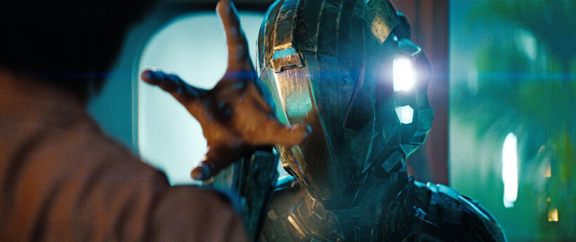 A scene from "Battleship."