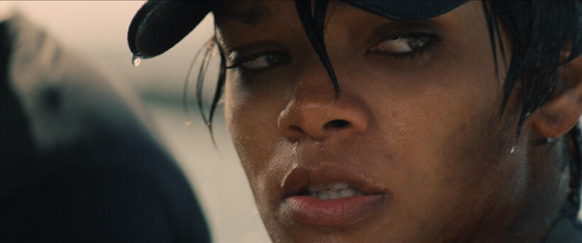 Rihanna as Raikes in "Battleship."