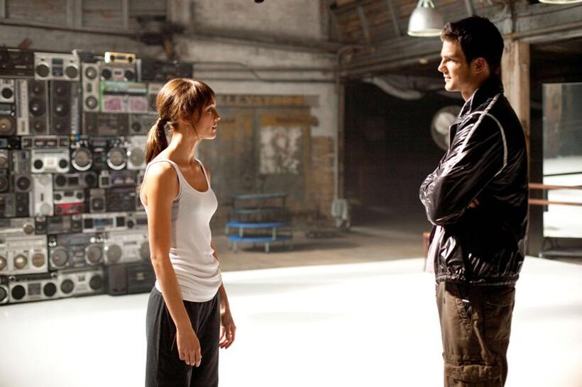 Sharni Vinson and Rick Malambri in "Step Up 3-D."