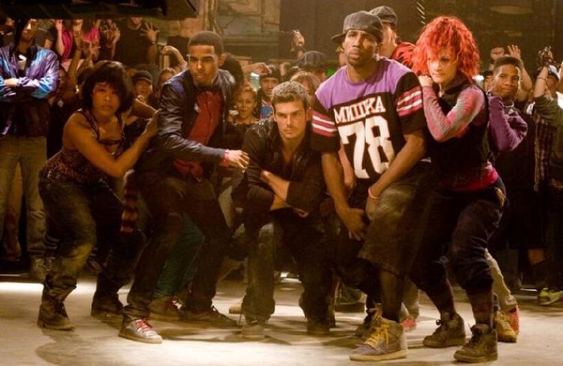 Britney "B" Thomas, Straphanio "Shonnie" Solomon, Rick Malambri, Stephen "tWitch" Boss, Kendra Andrews, Terence Dickson in "Step Up 3D."