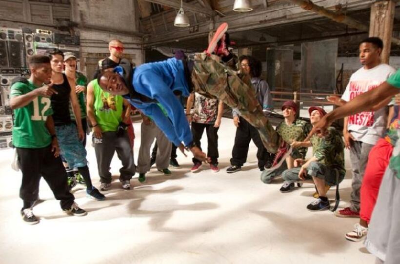 Terence Dickson, Kendra Andrews, Keith Stallworth, Ivan "Flipz" Velez, Chadd "Madd Chadd" Smith, Aja George, Martin Lombard, Facundo Lombard and Straphanio "Shonnie" Solomon in "Step Up 3D."