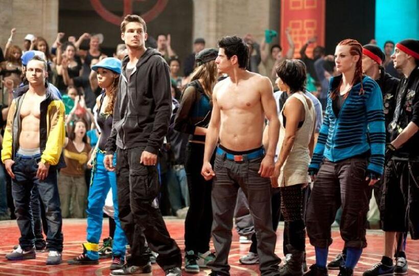 Jaime "Venum" Burgos, Ashlee Nino, Rick Malambri, Sharni Vinson, Jonathan "Legacy" Perez, Tamara Levinson, Kendra Andrews, Martin Lombard and Facundo Lombard in "Step Up 3D."