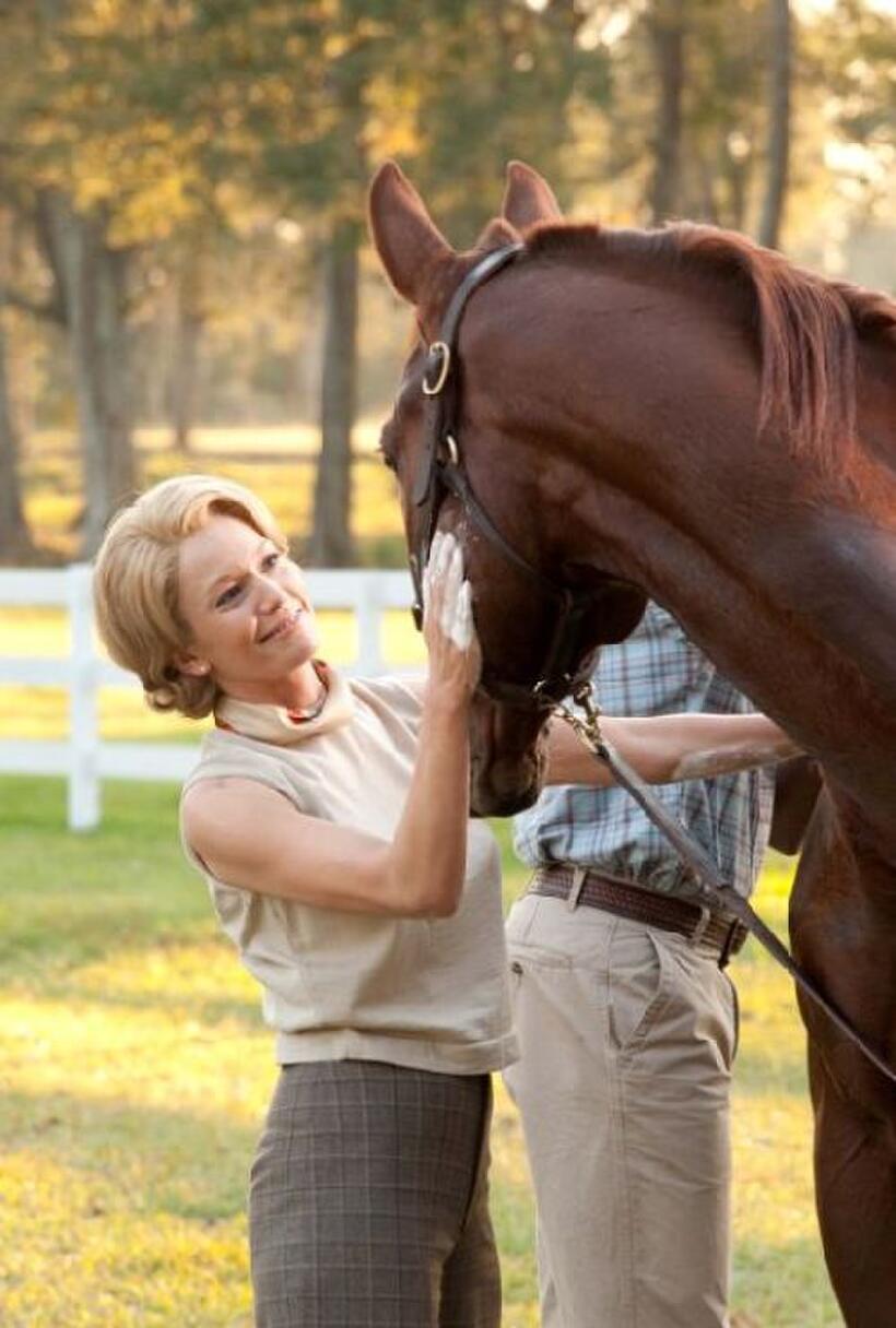 Diane Lane and Nelsan Ellis in "Secretariat."