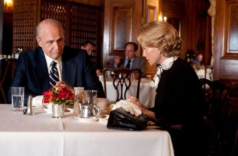 Fred Dalton Thompson and Diane Lane in "Secretariat."