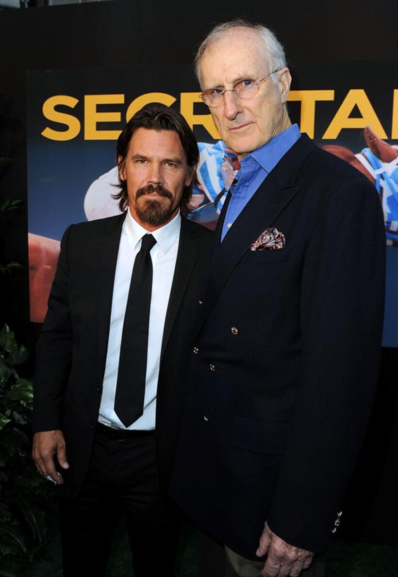 Josh Brolin and James Cromwell at the California premiere of "Secretariat."
