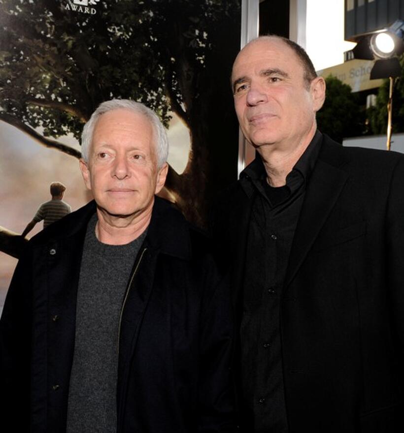 Screenwriter Andrew Scheinman and producer Alan Greisman at the California premiere of "Flipped."