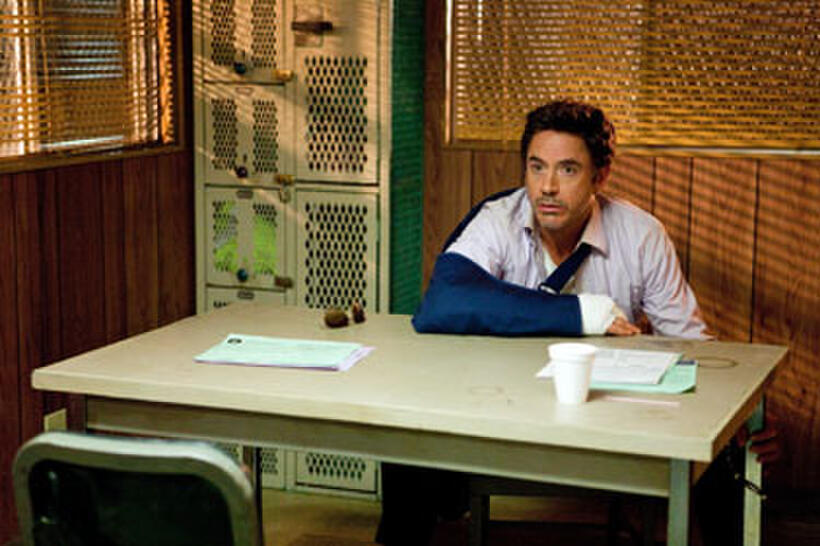 Robert Downey Jr. in "Due Date"