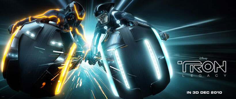 Poster art for "Tron: Legacy."